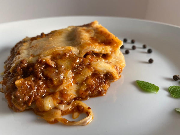 Lasagna de Carne (clásica Bolognesa)