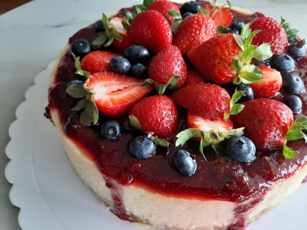 Cheesecake de Frutos Rojos